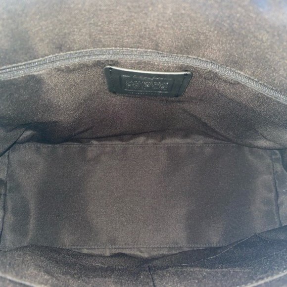 Coach Tartan plaid Signature gallery tote handbag purse Authentic NWT - Picture 6 of 7